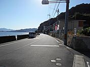 見通しが良い前面道路です♪