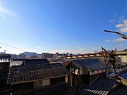 2階からの景色。