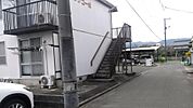 物件を公道東側より撮影