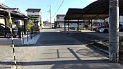 物件を公道西側より撮影