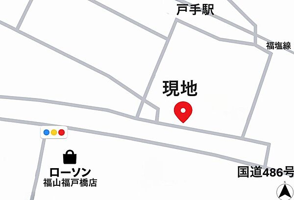 地図を拡大表示