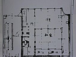 石田ビル 2Kの間取図画像