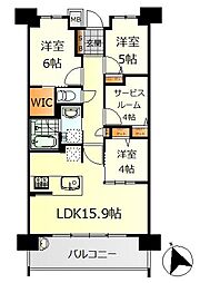 間取図画像 3SLDK