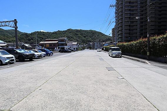 見通しの良い広...