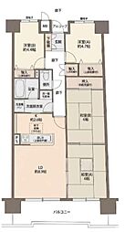 エンゼルハイム東福山壱番館 4LDKの間取図画像