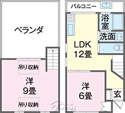 共立クリエイトMS銘苅の間取図画像