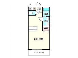 Ｃｅｎｔｕｒｙ　Ｈｉｌｌｓ（センチュリーヒルズ） 202 4階1Kの間取り