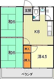 間取図画像 3DK