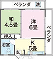 ユニック松尾5階4.8万円