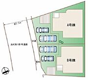 区画図 : 国道256号線へのアクセス良し◎