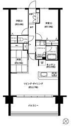 プレミスト宜野湾大謝名 3LDKの間取図画像