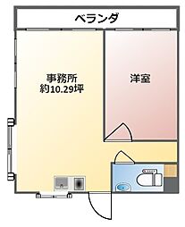 嘉数荘の間取図画像