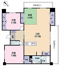 間取図画像 3LDK