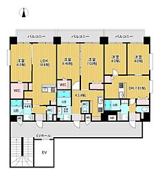 フェリスブリッサの間取図画像