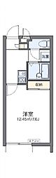 レオパレス石田 1Kの間取図画像