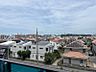 バルコニーから豊崎タウンの街並みを望む／北東方向を撮影