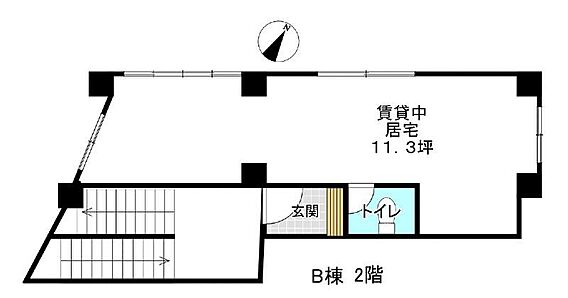 3階建建物間取...