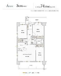 間取図画像 3LDK