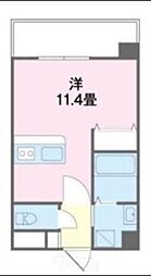 Laule'a ワンルームの間取図画像