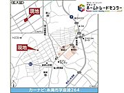 こちらの立地は閑静な住宅街に位置している為ご家族の通勤・通学も安心です◎