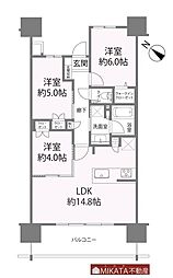間取図画像 3LDK