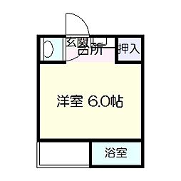 間取図画像 ワンルーム