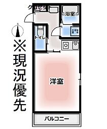 星岡マンション ワンルームの間取図画像