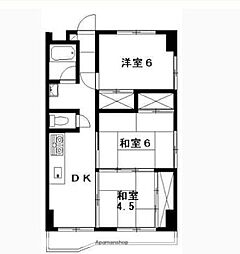 坂本ビル 3DKの間取図画像
