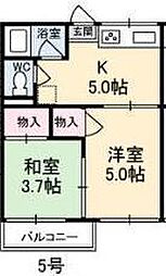 間取図画像 2K