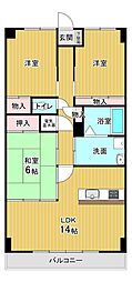 間取図画像 3LDK