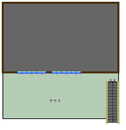202号室屋上