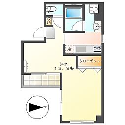 高知市升形 1K 4F(オートロック・角部屋・電停徒歩4分) 4階