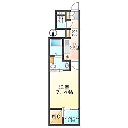 高知市鴨部2 1K 1F 1階/-