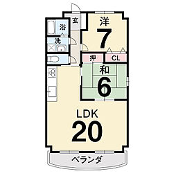 鏡川コーポA棟