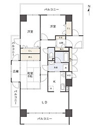 間取図画像 3LDK