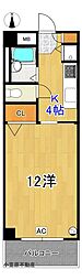 プリンシピオ 1Kの間取図画像