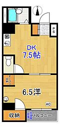 間取図画像 1DK