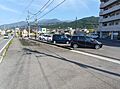 北側駐車場は国...
