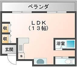 間取図画像 ワンルーム