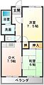 ファミーユ郷4階3.3万円