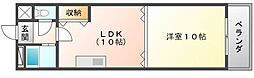 ワールドテラス 1LDKの間取図画像
