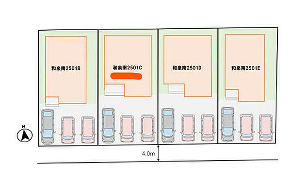 駐車場を拡大表示