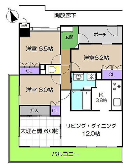 【間取り】
