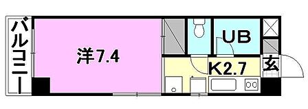 1K 間取り
