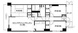 サンクレスタ緑町 3LDKの間取図画像