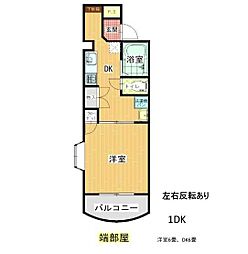 間取図画像 1DK