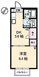間取図画像 1DK