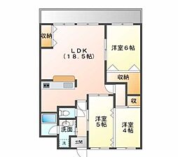 間取図画像 3LDK