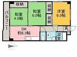 間取図画像 3DK