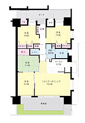 間取図画像 4LDK
